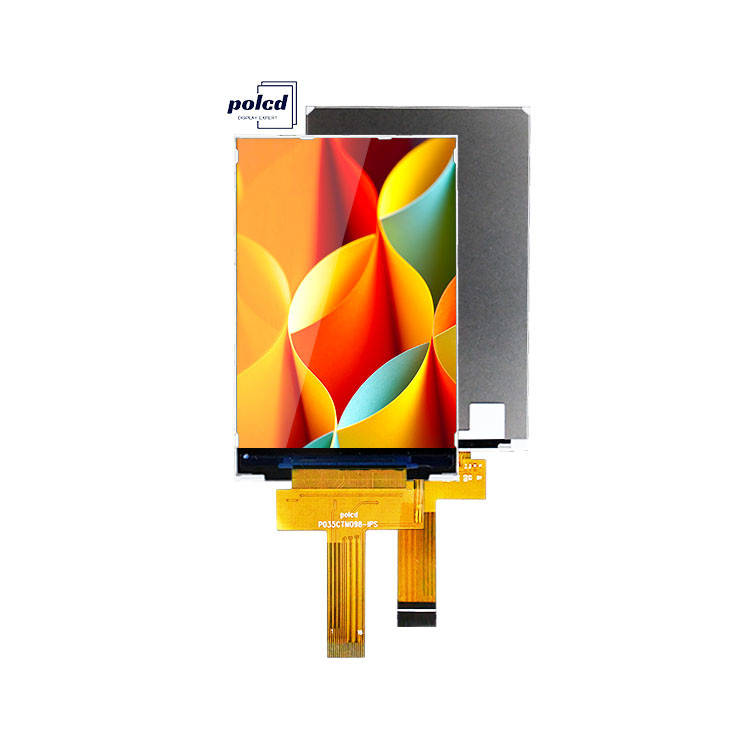 Polcd 3.5 Inch IPS View Angle 320x480 TFT Display Mipi Interface 3.5' LCD Screen Modules