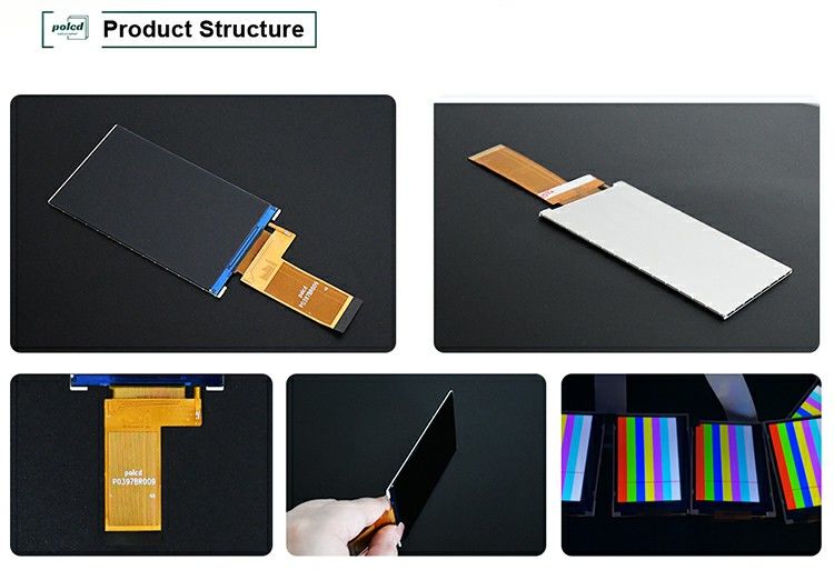 Modul LCD RGB Warna IPS Resolusi Tinggi 3.97