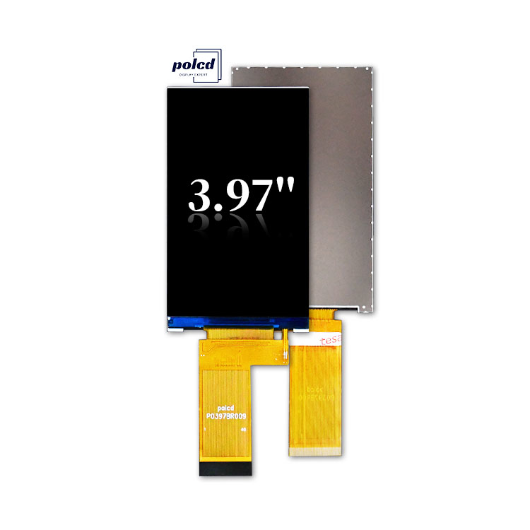 Polcd Sudut Pandang Penuh 4 Inci 480*800 st7701s Antarmuka RGB IPS Modul LCD TFT 3.97 Inci