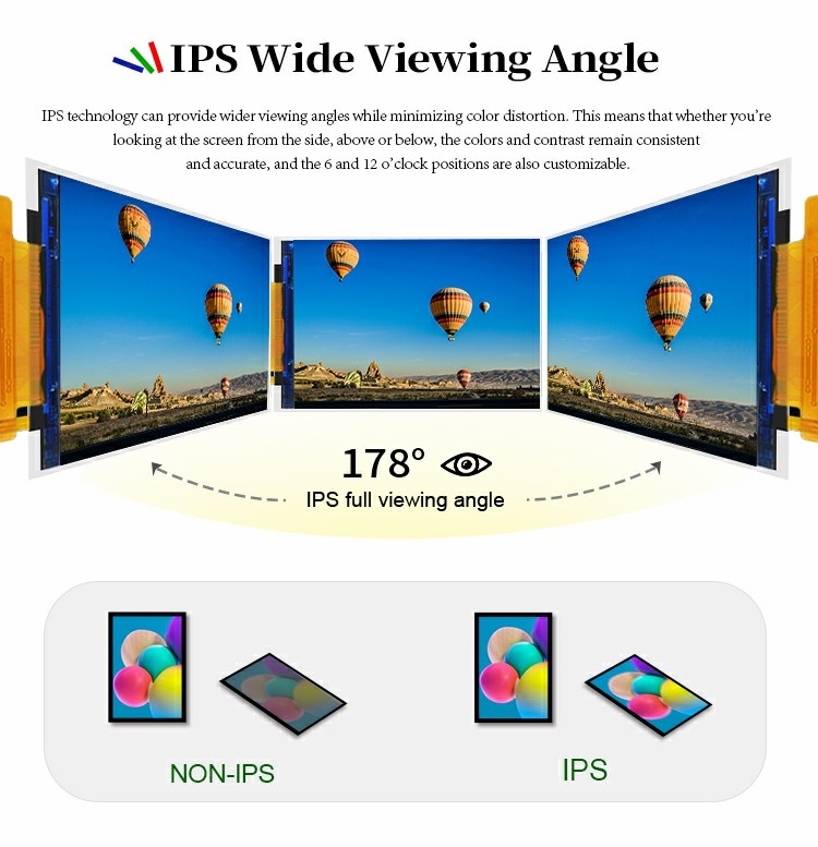 Layar Kecil Polcd TFT IPS 2.8 Inci Antarmuka SPI 240*320 Layar Warna RGB ST7789P3-G6 TFT LCD