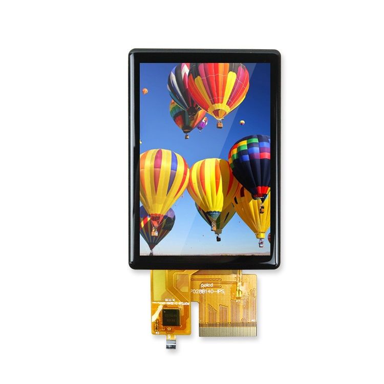 Panel LCD TFT Warna Kecil 2.8 Inci Antarmuka RGB Kustom Polcd Modul Layar Sentuh