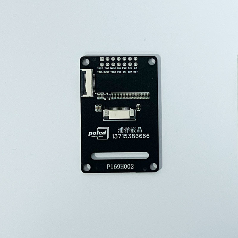 Desain Papan Sirkuit Cetak PCB Layar LCD Polcd 1.69 Inci dan Perakitan PCBA