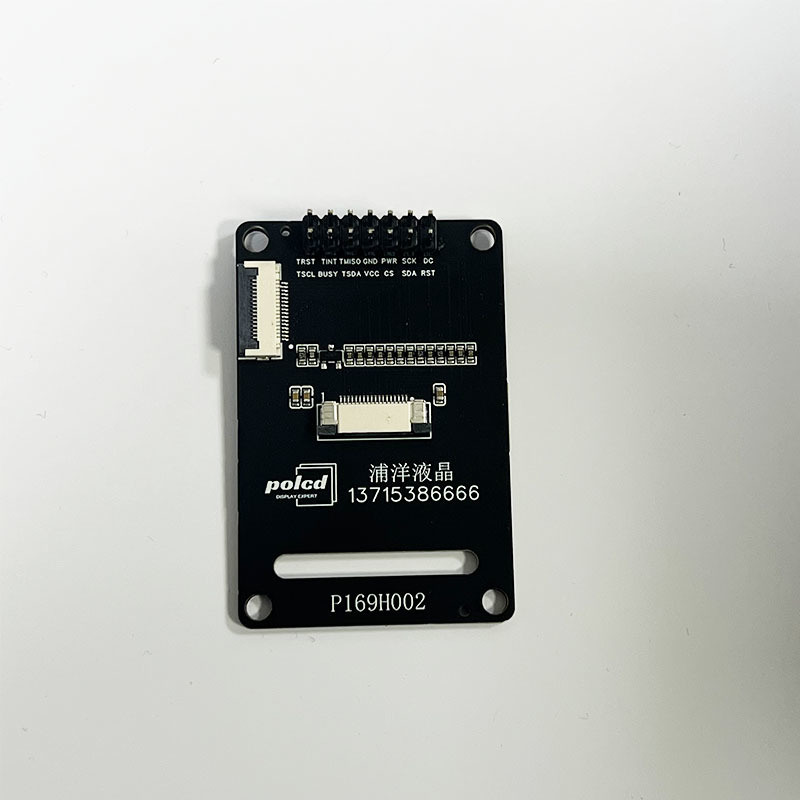 Desain Papan Sirkuit Cetak PCB Layar LCD Polcd 1.69 Inci dan Perakitan PCBA