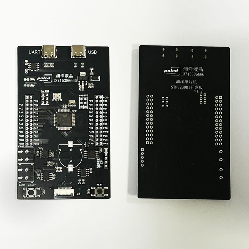 Manufaktur Majelis PCB Desain Kustom Polcd Modul LCD TFT Papan Sirkuit PCBA