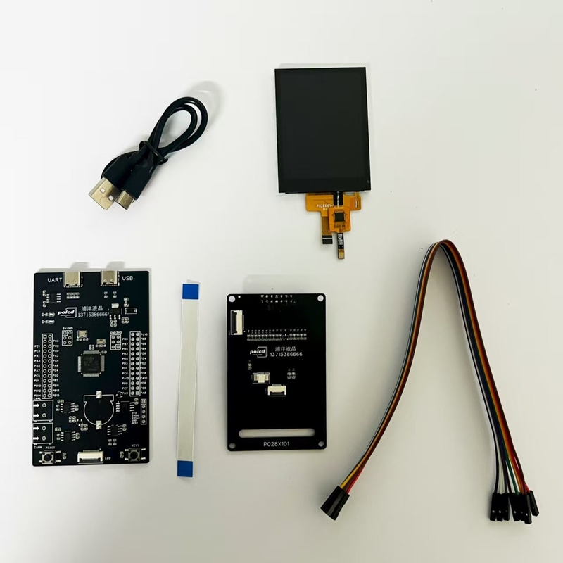 Manufaktur Majelis PCB Desain Kustom Polcd Modul LCD TFT Papan Sirkuit PCBA