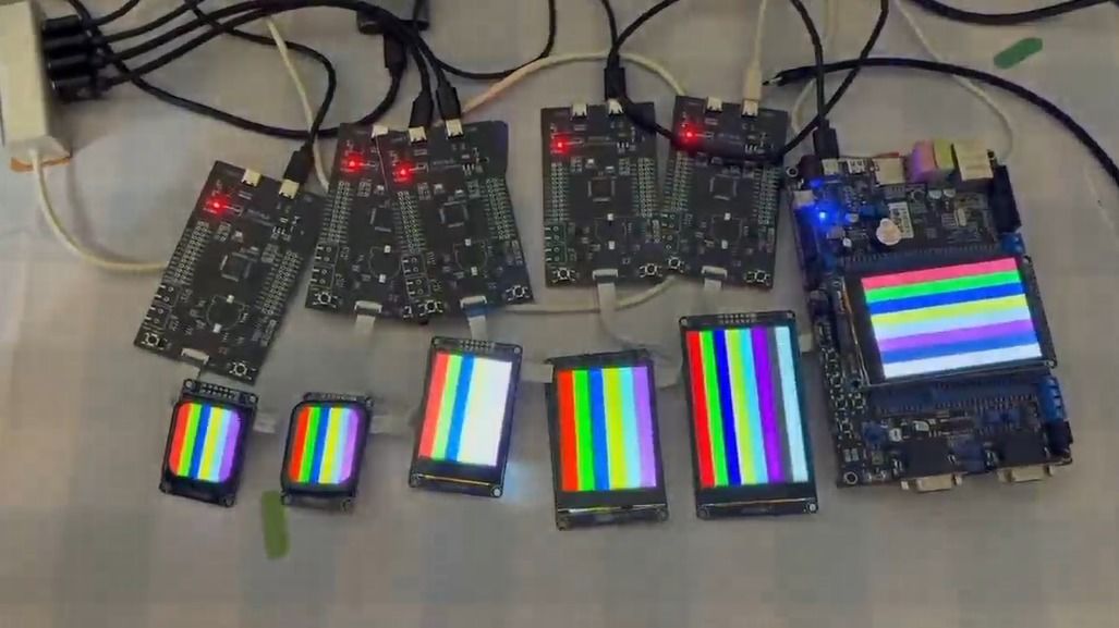Polcd LCD 1,83 inci 1,69 inci Lcm Desain Papan Sirkuit Cetak PCB dan Papan Perakitan PCBA