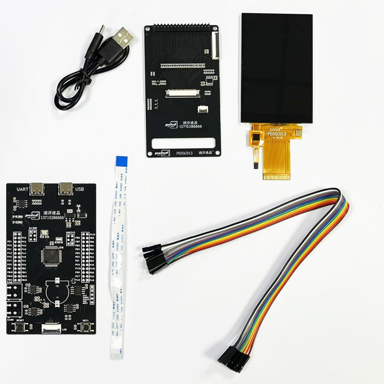 Produsen Papan Sirkuit ODM Tampilan TFT 3,5 inci Polcd, Pengisi Daya Seluler USB, Papan Perakitan PCB Sirkuit PCBA