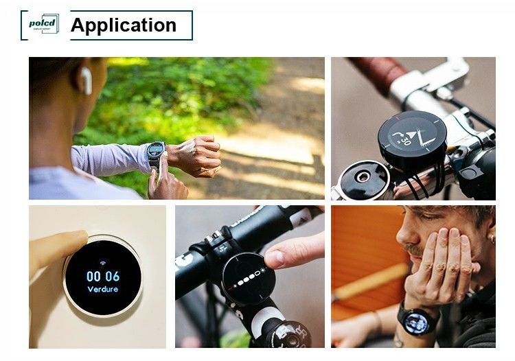 Polcd 2.1 Inch 480x480 IPS bulat TFT Color Display LCD Modul dengan MIPI Interface untuk LCM dan Panel