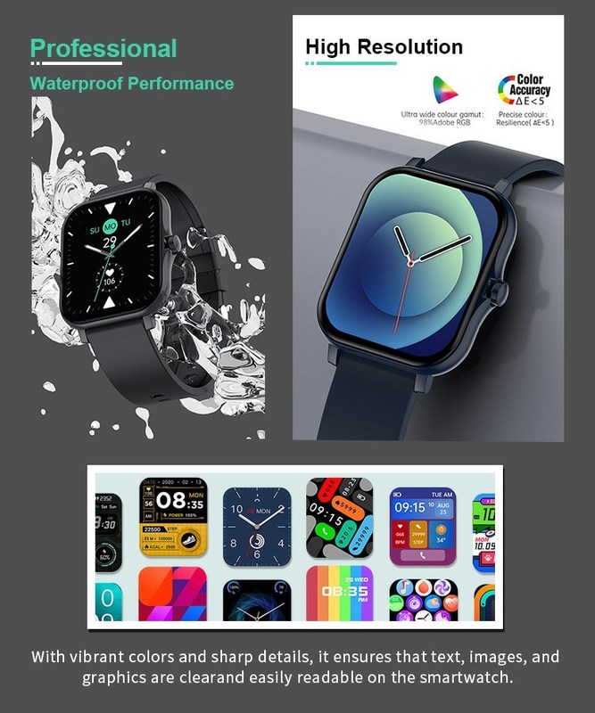 Polcd 1.69 Inch TFT Capacitive Touch Screen 240x280 Biasanya Hitam IPS LCD Modul