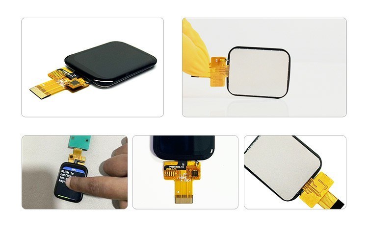 Polcd 1.69 Inch Touch Screen Lcd Display 240x280 antarmuka SPI Modul TFT kecil