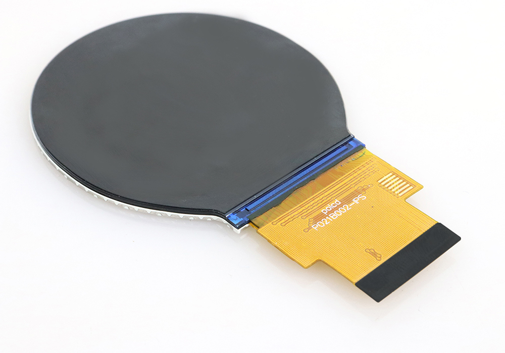 Polcd Custom 2.1 Inch IPS TFT Round LCD Display Module dengan SPI RGB Interface