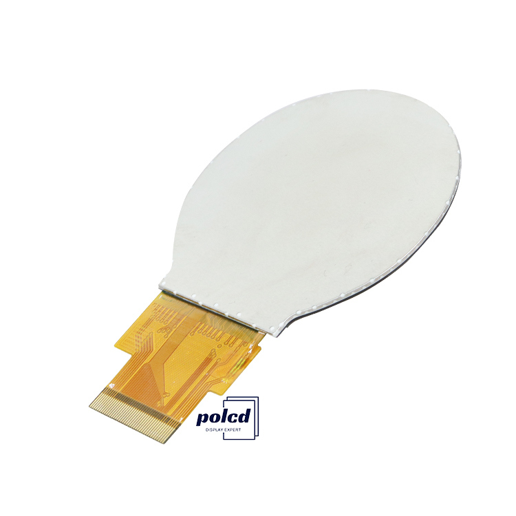 Modul LCD Panel LCM Layar Warna TFT IPS Lingkar 2.1 Inci 480x480 Polcd