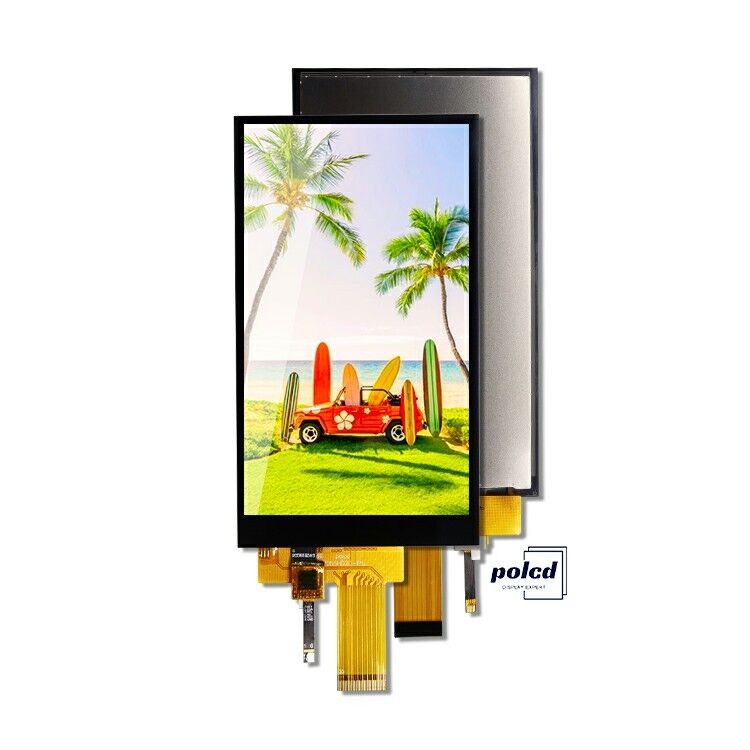 Polcd 5.5 Inch Thin Display LCD Panel 720x1280 Resolusi MIPI Antarmuka TFT LCD Vertikal