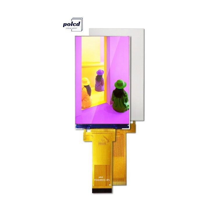 Polcd 480*800 Resolusi LCD Panel 4 Inch RGB Interface ST7701S Ic Display Module TFT LCD yang dapat disesuaikan