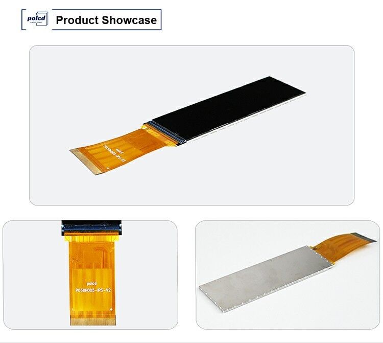 Polcd 3 inci Color Screen Module 268*800 ST7701S ic High Brightness IPS 3