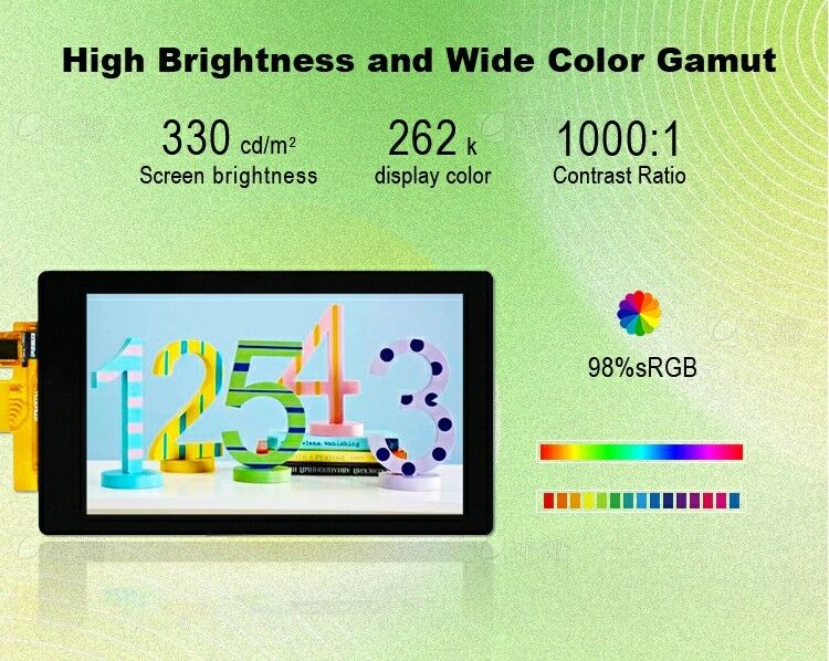 Polcd 5 Inch LCD Vertical Screen 720*1280 MIPI Interface Capacitive Touch Panel IPS 5' TFT Display