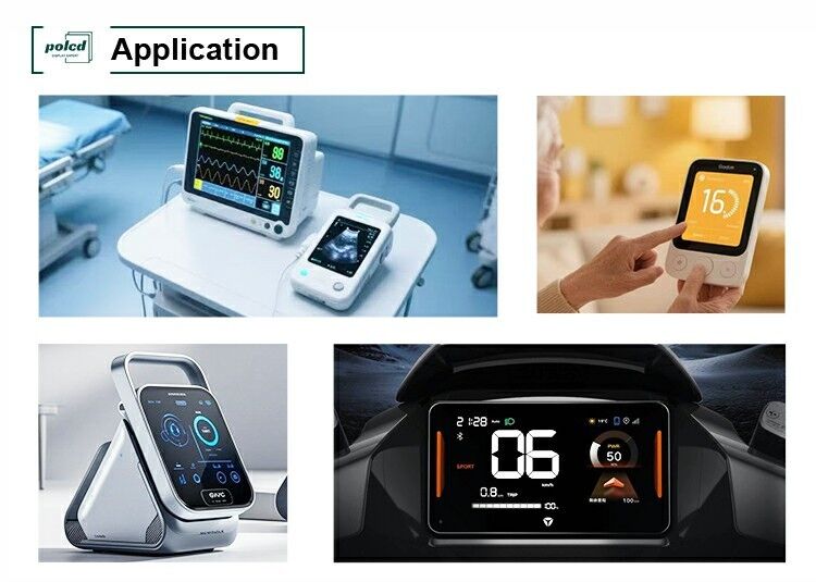 Polcd 3,5 inci LCD Touch Display Screen 320 * 480 SPI MCU antarmuka IPS tampilan penuh Touch Module