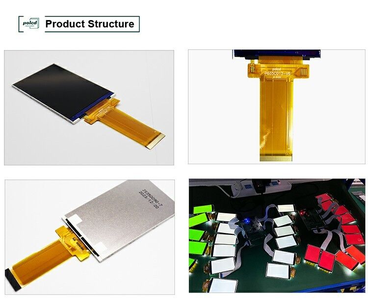 Polcd 3,5 inci 320*480 LCD Display ILI9488 built-in Capacitive Touch Panel High Brightness TFT LCD