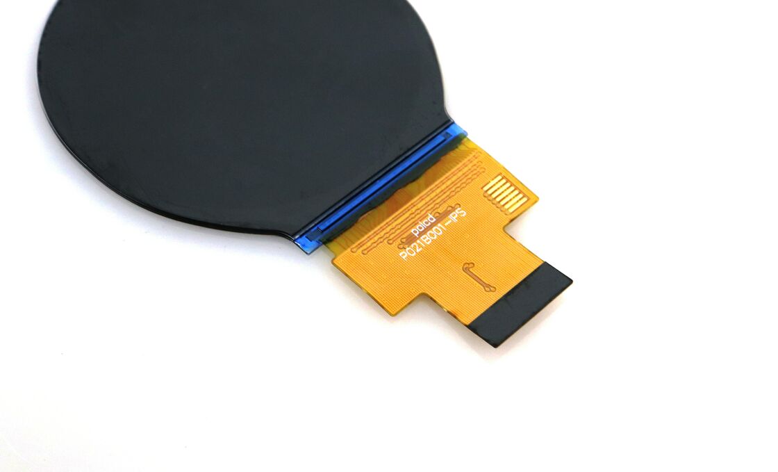 Polcd 2,1 inci IPS LCD Bulat Kecil 480*480 Mipi antarmuka ST7701S Lingkaran Lingkaran TFT Display Module