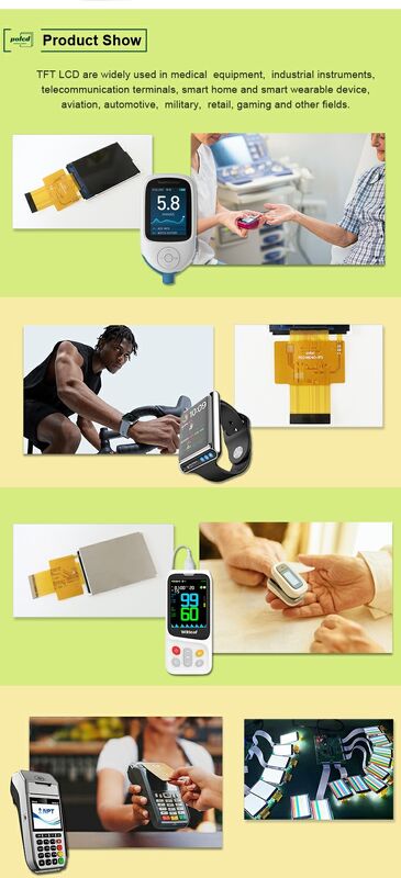 Polcd 2.4 Inch MCU Interface TFT Display Driver IC ST7789V2 240x320 Resolusi 2.4 inci TFT LCD Modul