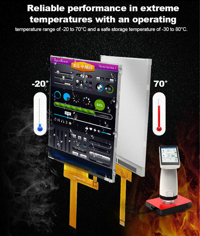 Layar TFT HD Polcd 260 Nit 240X320 4 Kawat Antarmuka SPI 2,4 Inci Tft Lcd