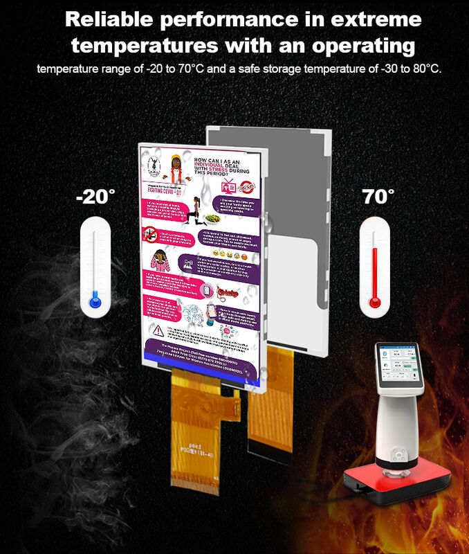 Polcd 2.8 Inch 240*320 Transflektif LCD Screen ST7789T3 Mcu Spi Interface 2.8