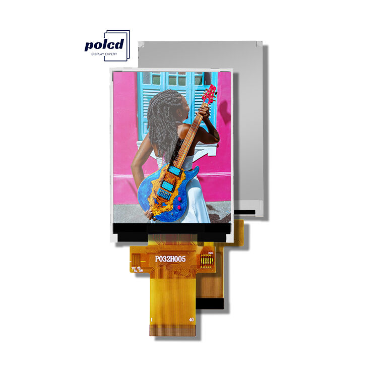 Polcd Layar TFT Kecil 3,2 inci ukuran 240x320 piksel IC Driver ILI9488 Lcd