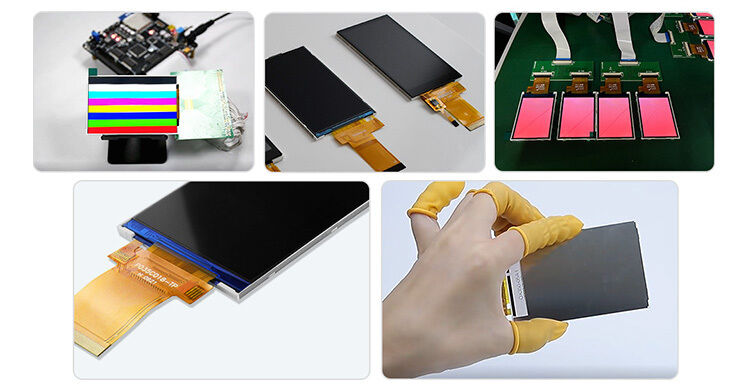 Polcd ILI9488 Tampilan Tft Lcd 12 0'CLOCK 3.5 Tft Lcd Raspberry Pi 48.96mm