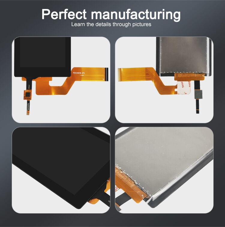 Polcd Pencahayaan tinggi 5,5 inci TFT Screen Module 720x1280 40 PIN LCD Display untuk Medis Industri