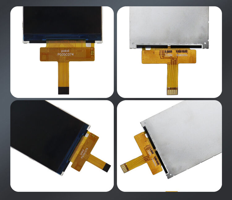Polcd 3,5 inci TFT LCD Screen 320*480 SPI antarmuka Kecerahan tinggi 400nit 3.5 LCD Display Module