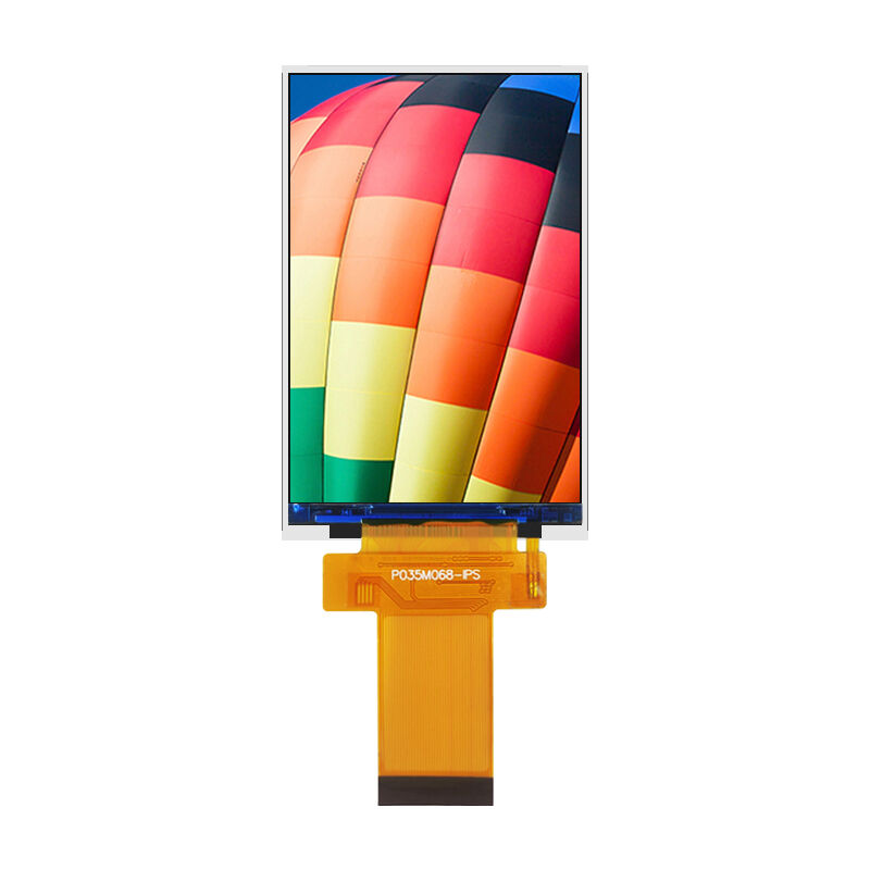 Polcd Berwarna 3,5 inci 320x480 Warna Kapasitif Sentuh IPS Sudut Penampakan Modul Panel TFT-LCD