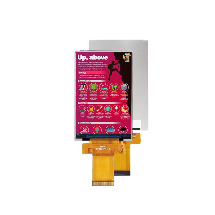 Modul LCD Polcd 3,5 Inci 320X480 piksel Layar IPS ILI9488 Antarmuka SPI MCU Layar TFT