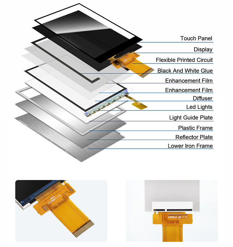Modul LCD Polcd 3,5 Inci 320X480 piksel Layar IPS ILI9488 Antarmuka SPI MCU Layar TFT