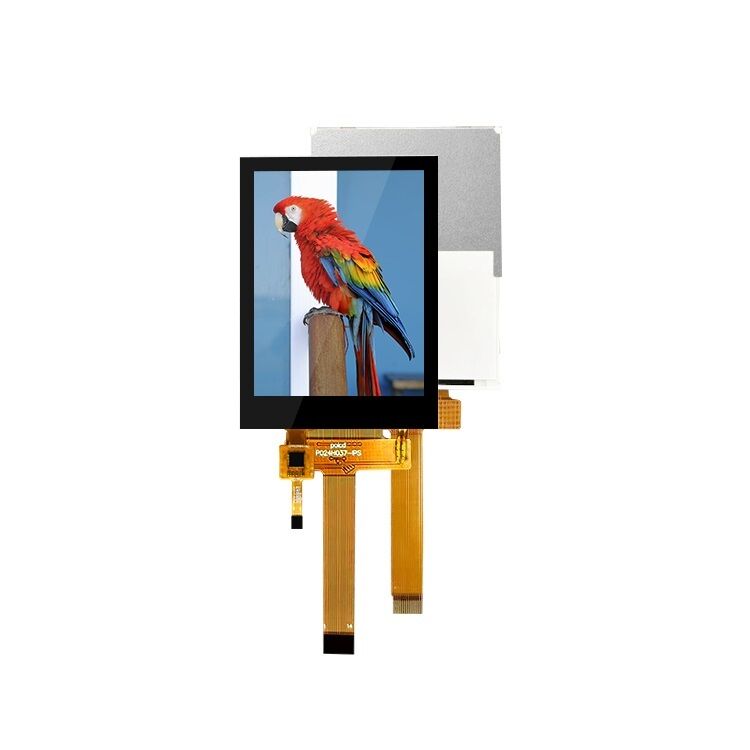 Polcd Custom 2.4 Inch IPS View Angle Capacitive Color Touch Screen 240x320 Resolusi TFT LCD Modul