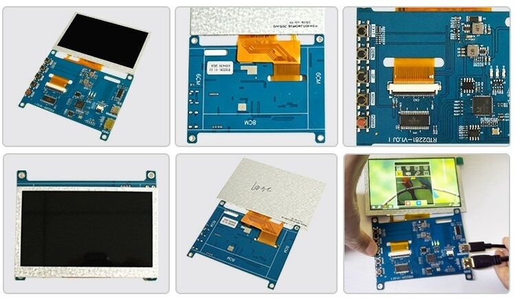 Polcd 4.3 5 Inch Universal LCD Driver Board HD-MI USB Controller Board RTD2281 untuk TFT LCD Display Module
