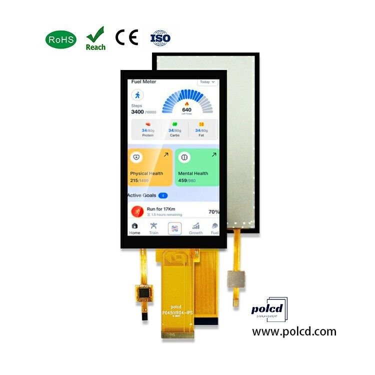 Layar LCD TFT IPS 4,5 Inci 480x854 Antarmuka RGB ST7701S dengan Panel Sentuh Kapasitif