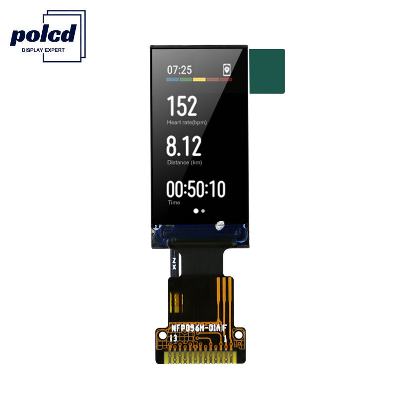 Polcd 80x160 Piksel Layar 0,96 Tft Modul LCD TFT 1.5mm 400 Nit