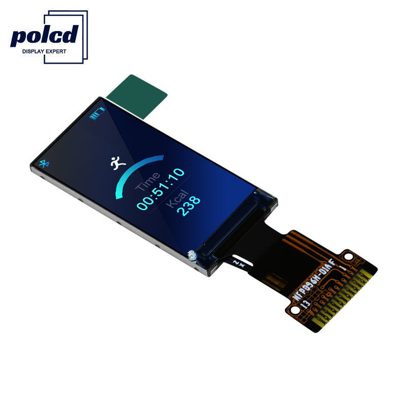 Polcd 0,96 Inch St7735 80x160 400 Nit Layar LCD Medis 4 Baris SPI