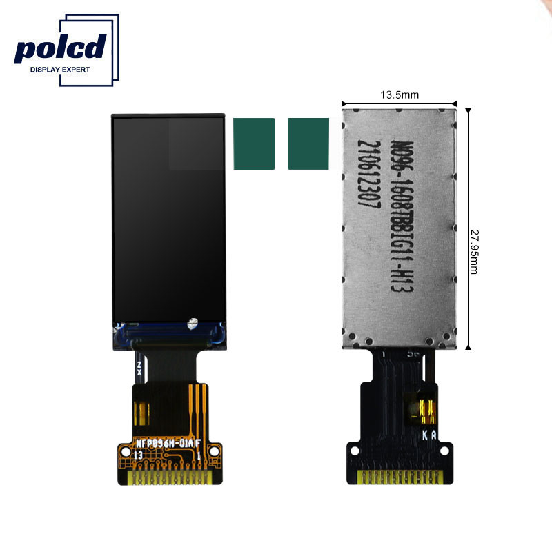Polcd ST7735S 0,96 Layar Lcd 13 Pin 80X160 Layar TFT Kecil 4 Baris SPI