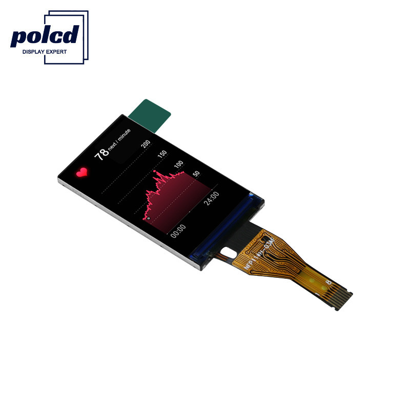 Resolusi Polcd 135X240 Ips St7789v 1.14 Inch 262K Tampilan Layar Lcd Kecil 8 Pin