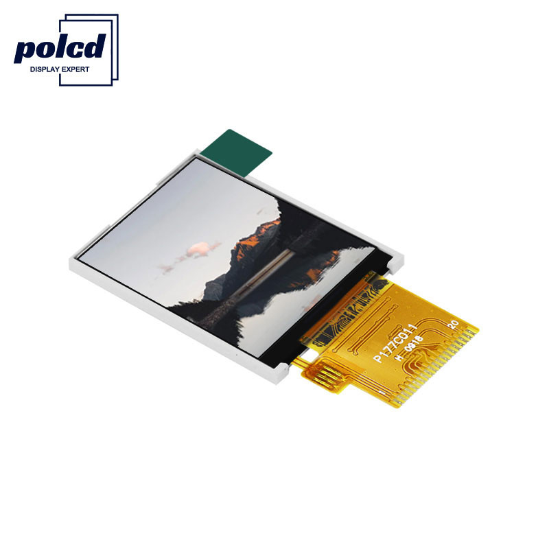 Polcd 1.77 Inch Tft 128 * 160 Warna 262K Rgb Lcd Display Biasanya Hitam
