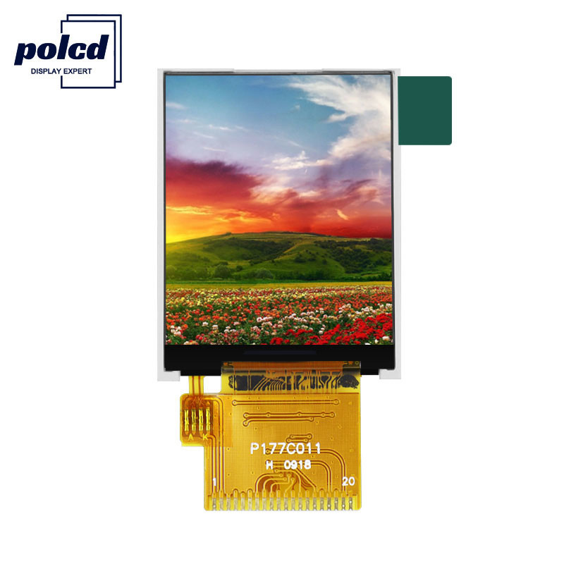 Resolusi Polcd 128 * 160 1,77 Tft Lcd ST7735S TFT LCD Display Untuk Komersial
