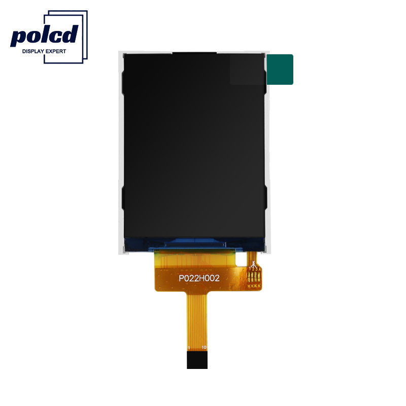 Warna Polcd 262K 2.2 Tft Spi 240x320 4 Baris 10 Pin Layar Sentuh Spi Untuk Dalam Ruangan