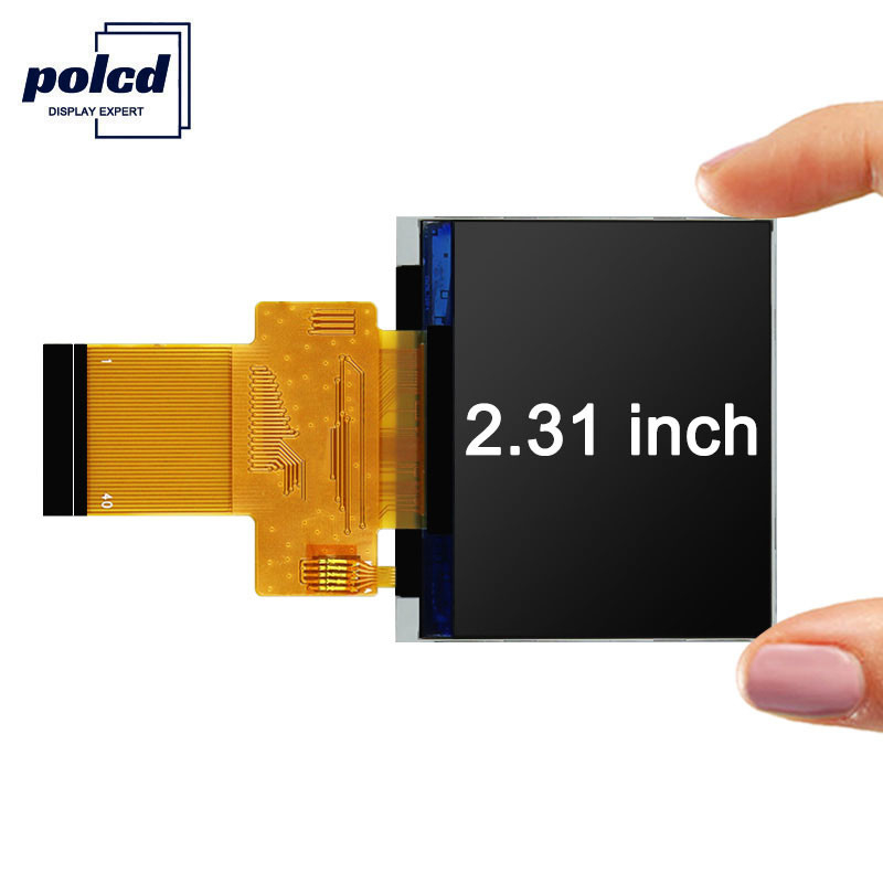 Polcd 2.31 Inch 320x240 Layar Tft RGB 18 Bit Layar TFT Kecerahan Tinggi