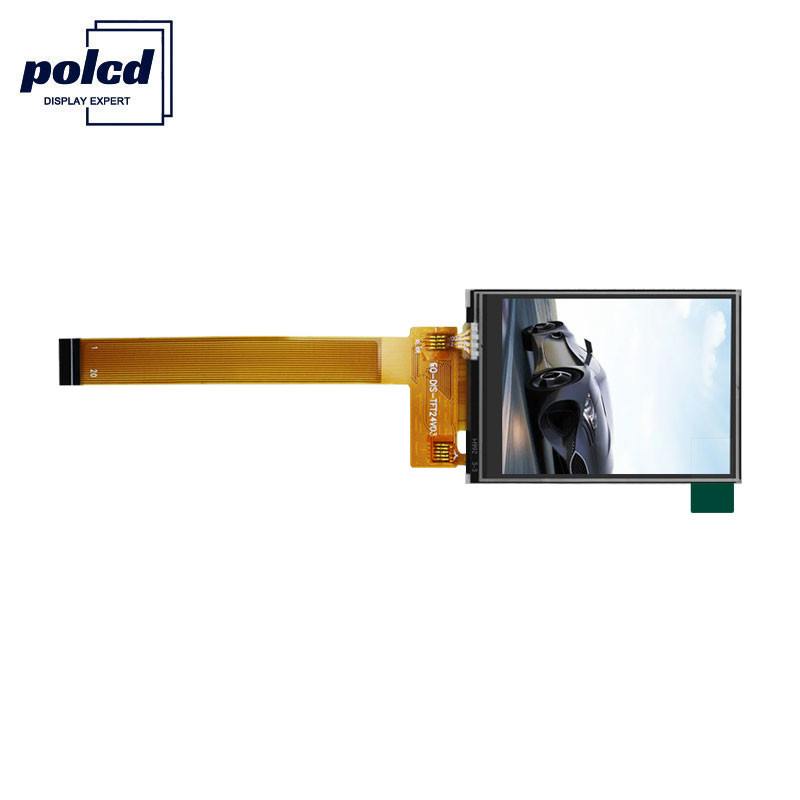 Polcd 8080 MCU 8 Bit 2.4 Inch Tft Lcd ISO9001 240x320 Lcd Untuk Komersial