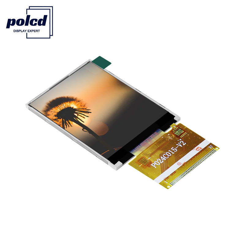 Layar Tft Polcd 300 Nits 65K 2.4 Inci Tft Lcd Ili9341V 16 Bit