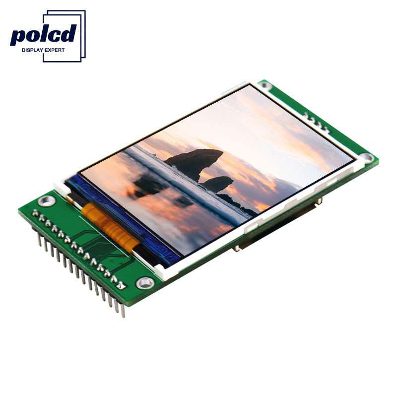 Polcd 240X320 Layar Sentuh Tft 2,4 Inci 260 Nit Panel Sentuh LCD ST7789V2