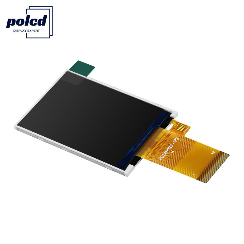 Layar Sentuh Polcd 350 Nit Tft 2.4 Inch 16 Bit Layar Lcd ISO9001