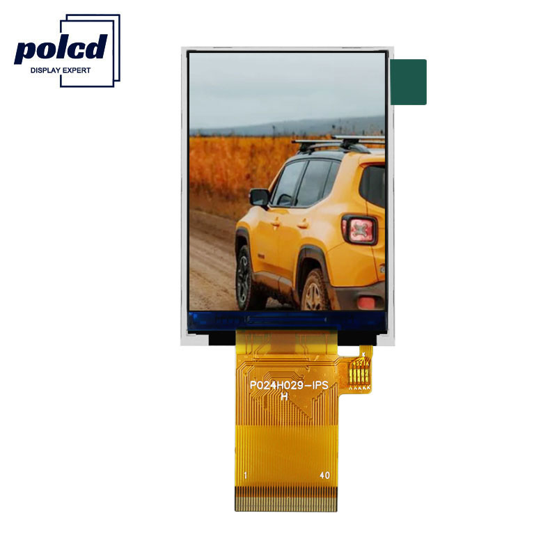 Polcd 2.4 Inch Layar LCD TFT IPS 240x320 MCU Layar Lcd 16 Bit Tft