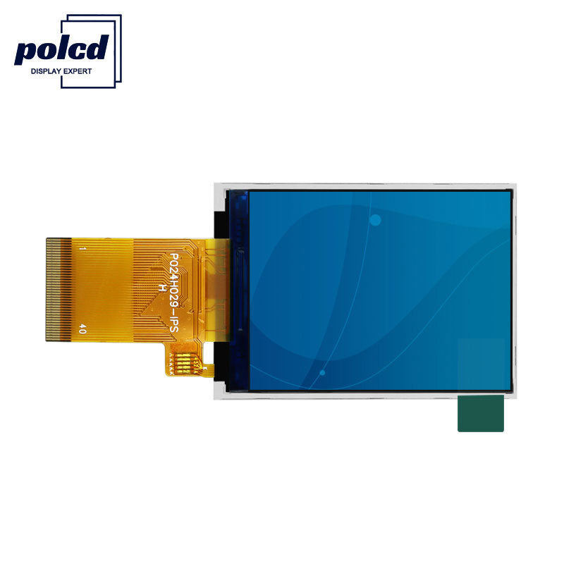 Polcd 2.4 Inch Layar LCD TFT IPS 240x320 MCU Layar Lcd 16 Bit Tft
